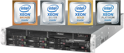 линейка процессоров Intel Xeon
